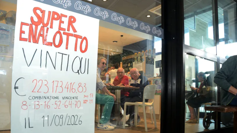 SuperEnalotto Jackpot: Lone Winner Sparks Local Frenzy in Italy