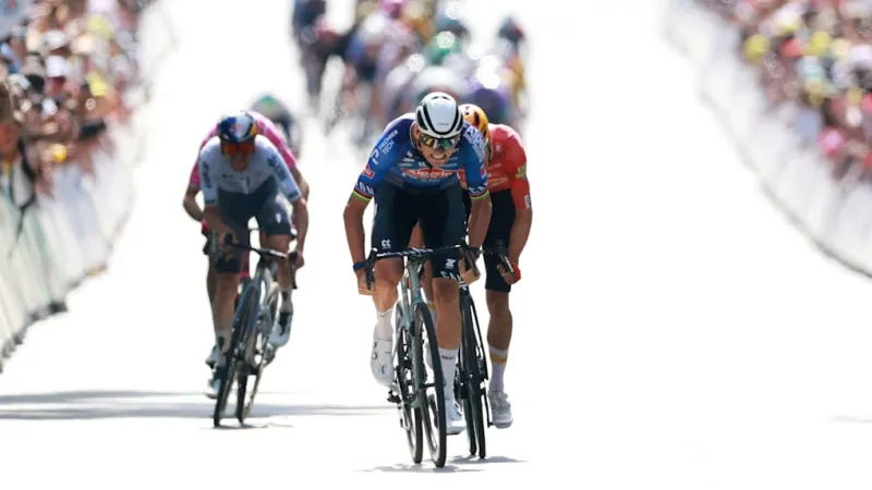 Tour De France Horror: Press Car Plows Into Crowd, Fan Seriously Hurt