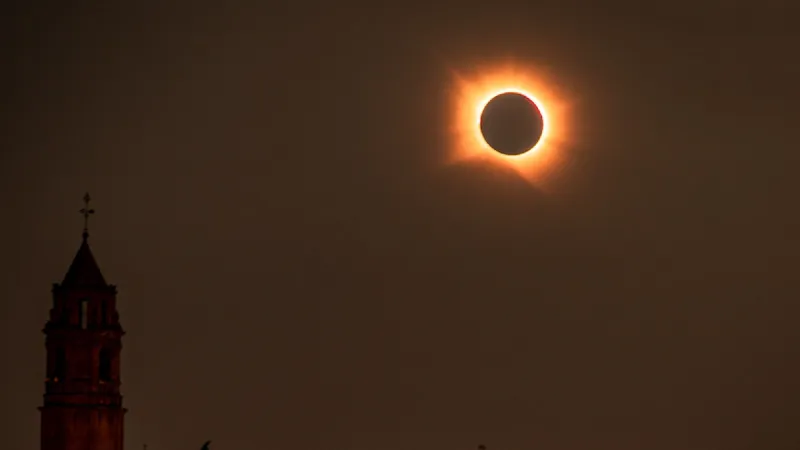 Astronaut Unveils Solar Eclipse's Mesmerizing Color Phenomenon