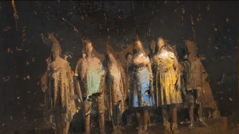 Franco-Syrian Artist Fares Cachoux Makes Historic Italian Debut in Marche