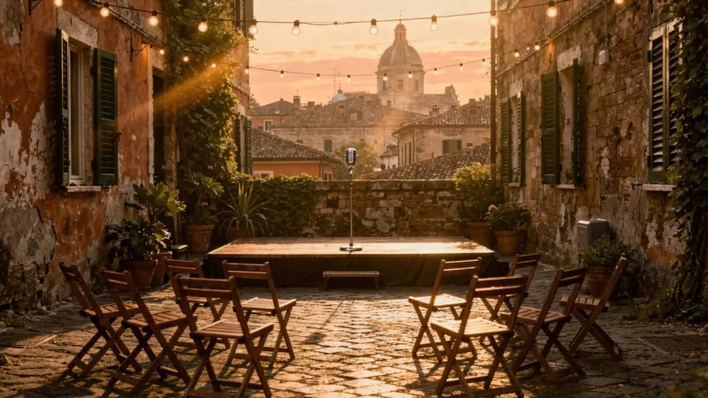 Rome Districts Transform Into Theaters of History with Iconic Stars