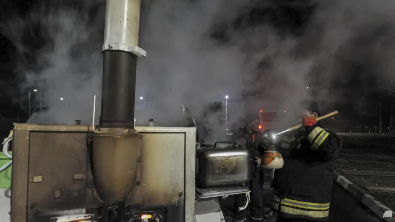 Ukrainian Drones Spark Massive Blaze at Russian Rostov Fuel Depot
