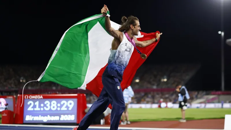 Italy Nears Historic Medal Mark, Tamberi Dominates Mediterranean Games High Jump