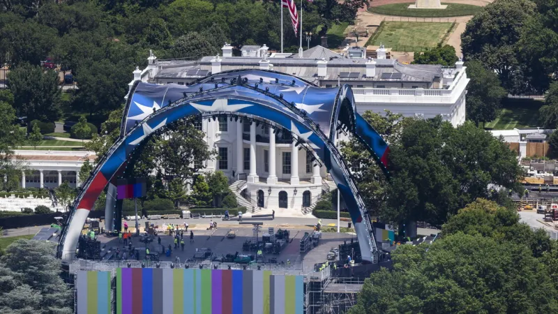 Unauthorized White House Wrestling Stage Sparks Congressional Backlash