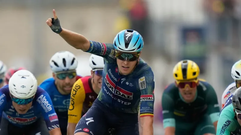 Merlier Secures Tour De France Hattrick, Outpaces Rivals