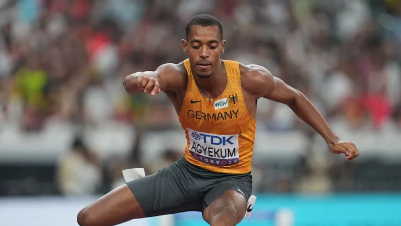 Agyekum Shatters Decades-Old German 400m Hurdles Record in London