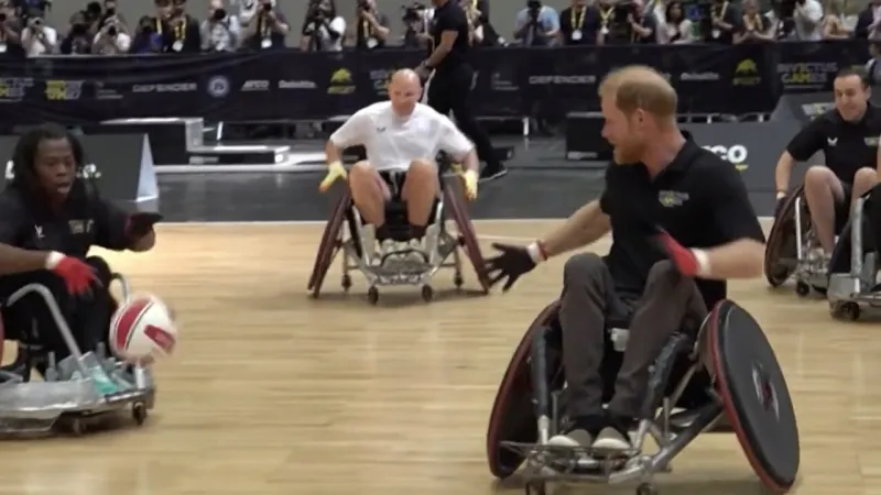 Prince Harry Competes at Invictus Games, Elevating Adaptive Sports