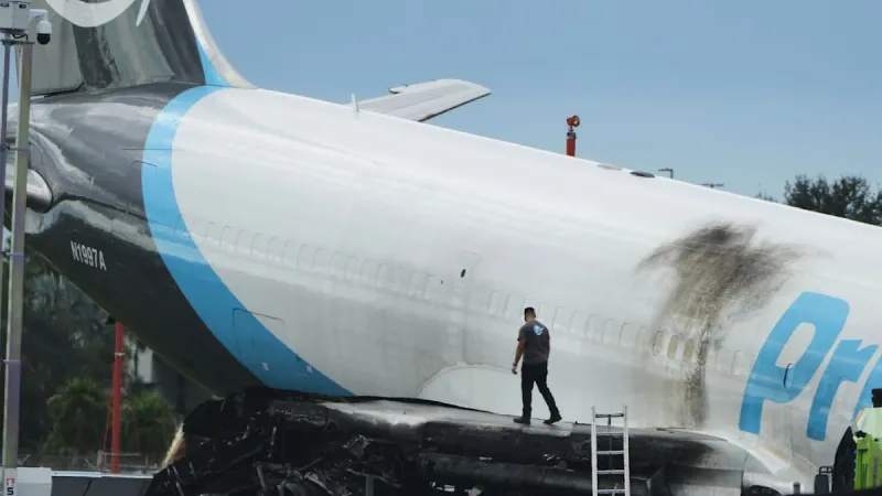Amazon Cargo Jet Crash Kills Five, Ignites Runway Safety Fears
