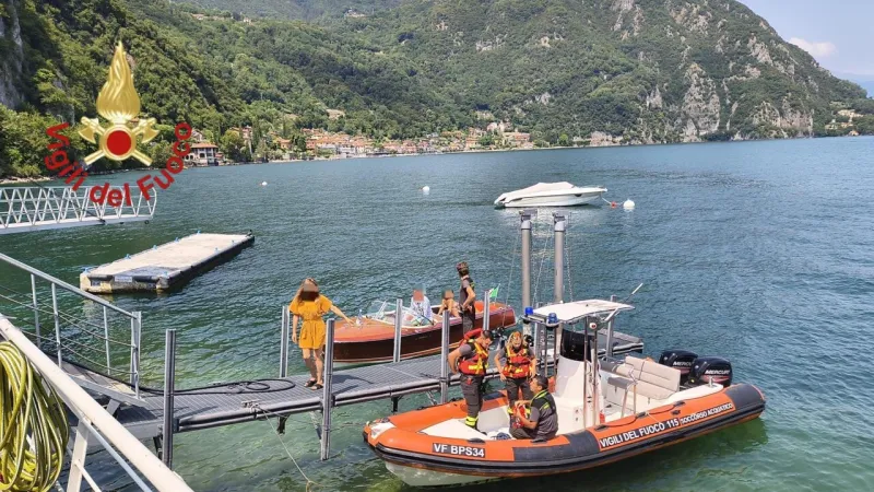 Father Drowns in Lake Como After Saving Son from Peril