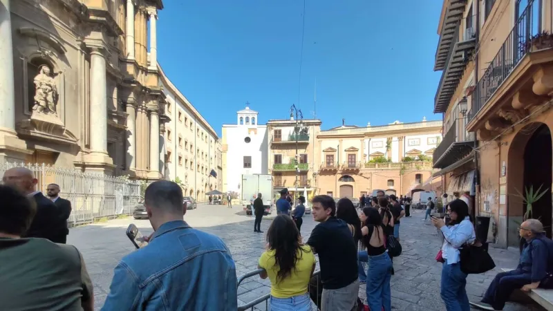 Security Shrouds Celebrity Piazza Event, Journalists Barred