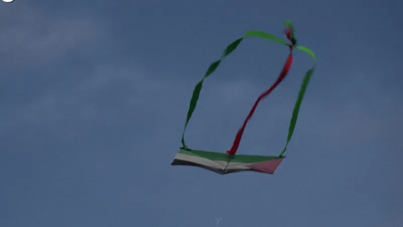 Gaza Kites Soar Over Venice Festival, Activists Demand 2027 Flag