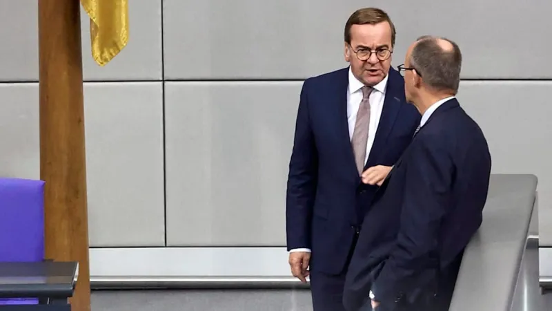 Pistorius Drives Bundeswehr Modernization with Billion-Euro Procurement Push