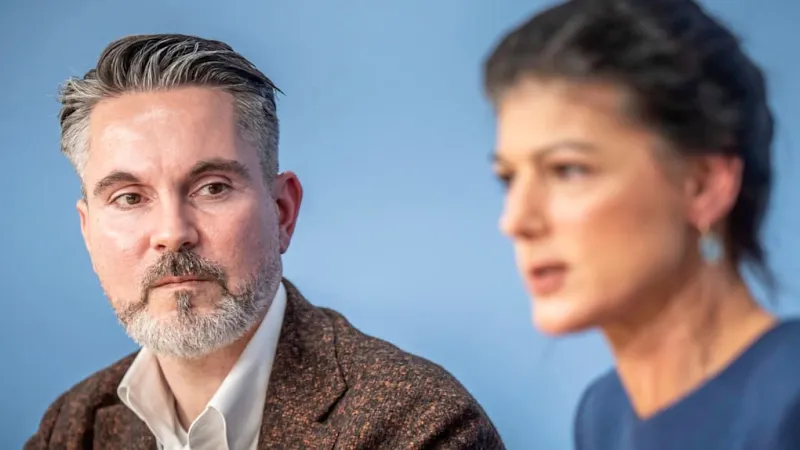 German Left's CDU Overture Sparks BSW Outcry Amid AfD Rise