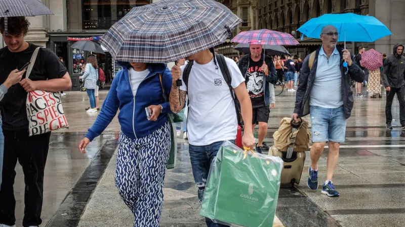 Italy Braces for Disruptive Storms, Significant Temperature Drop