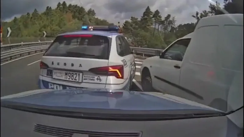 Cannabis-Impaired Driver Navigates A1 Motorway Against Traffic for 50KM