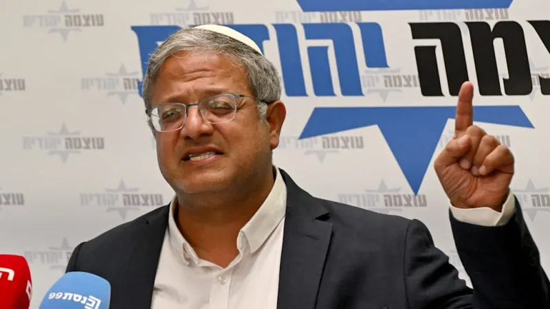 Israeli Minister Ben-Gvir Calls for Nightly Palestinian Killings, Gaza Reoccupation