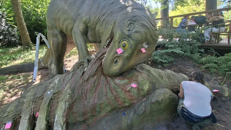 Hagenbeck's Dinosaurs Crumble: Landmark Status in Peril As Experts Investigate
