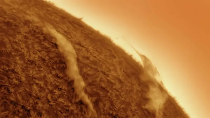 Italian Astrophotographer Shines: Sun's Unique Portrait Reaches Global Finals