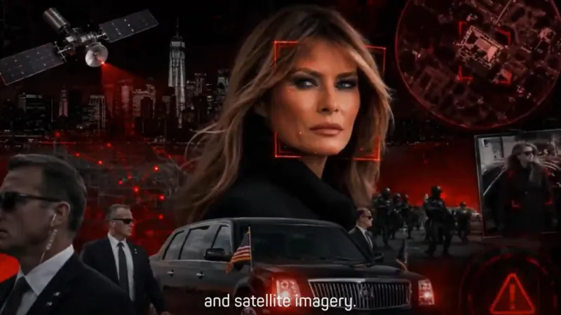 Iranian Video Threatens Melania Trump, Incites Global Alarm