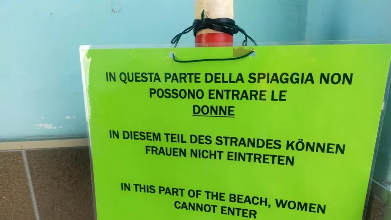 Trieste Beach Brawl Erupts Over Gender Segregation Violation