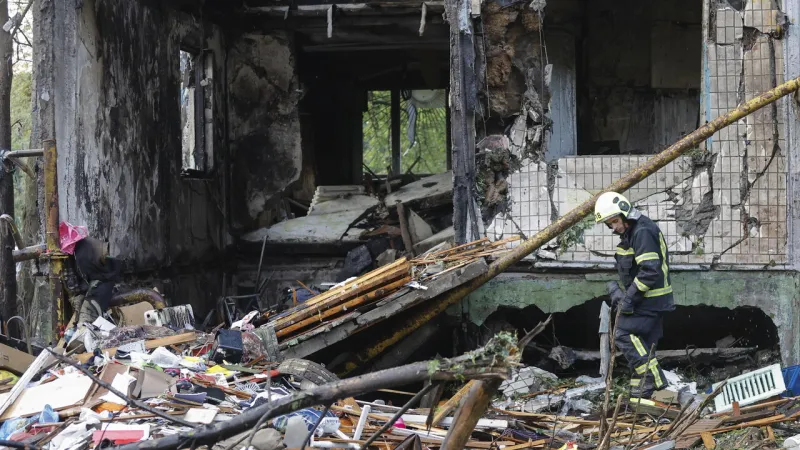 Kyiv Rocked: Deadly Explosions Claim Lives, Lithuanian Embassy Damaged