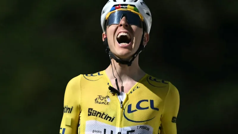 Pogacar Dominates Tour De France Stage; GC Battle Intensifies
