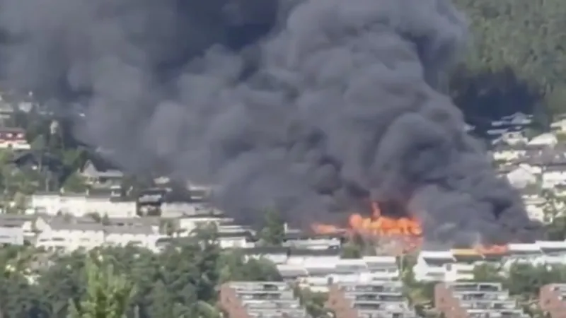 Oslo Wildfire Uncontained, Blaze Edges Closer to Vital Forests