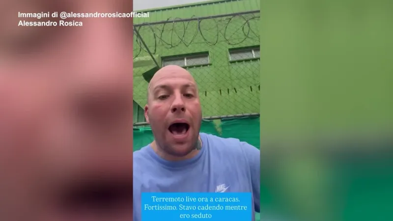 Live Broadcast Captures Devastating Venezuela Earthquake Moment