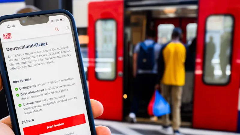 Deutschlandticket Users Face Third Price Hike; Monthly Cost Could Rise