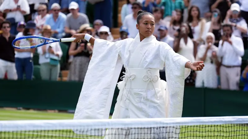 Osaka Stuns Wimbledon Crowd with Kill Bill-Inspired Kimono Entrance