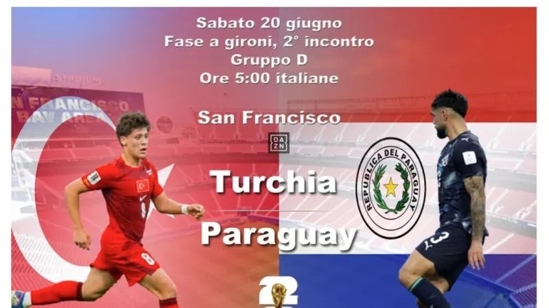 Turkey, Paraguay Clash in Pivotal World Cup Group D Encounter
