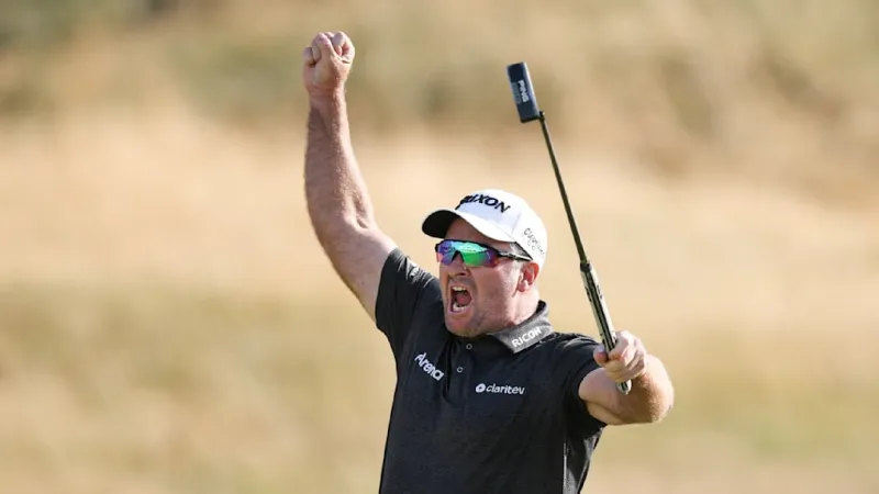 Ryan Fox Clinches British Open, Forging Legacy Akin to His Father