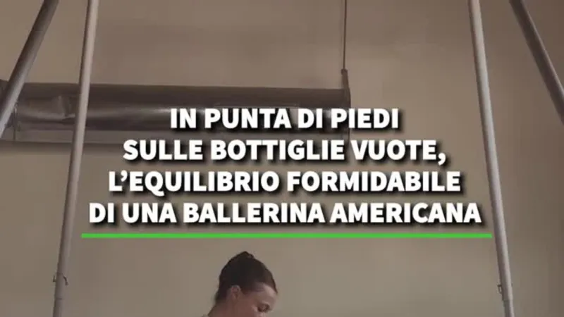 American Ballerina's Gravity-Defying Bottle Dance Captivates Millions
