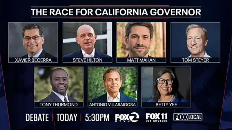 California Gubernatorial Race Ignites: First Debate Post-Swalwell Era