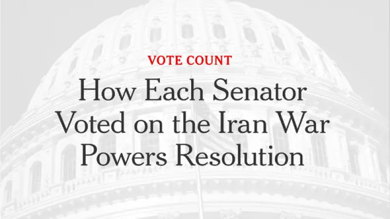 US House Rejects Bid Limiting President Trump's Iran War Authority